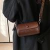 2025 floral shoulder strap cylindrical bag women's small pillow bag Bohemian style wide shoulder strap single shoulder crossbody