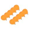10pcs Squeeze Toys Lifelike Orange Squish Toys Cute Fruit Stress Relief Squishes Toy Interesting Decompression Toys