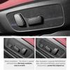 For BMW X3 G01 X4 G02 Made of Alcantara Seat Adjustment Buttons Panel Trim Protect Stickers Car Interior Tuning Accessories
