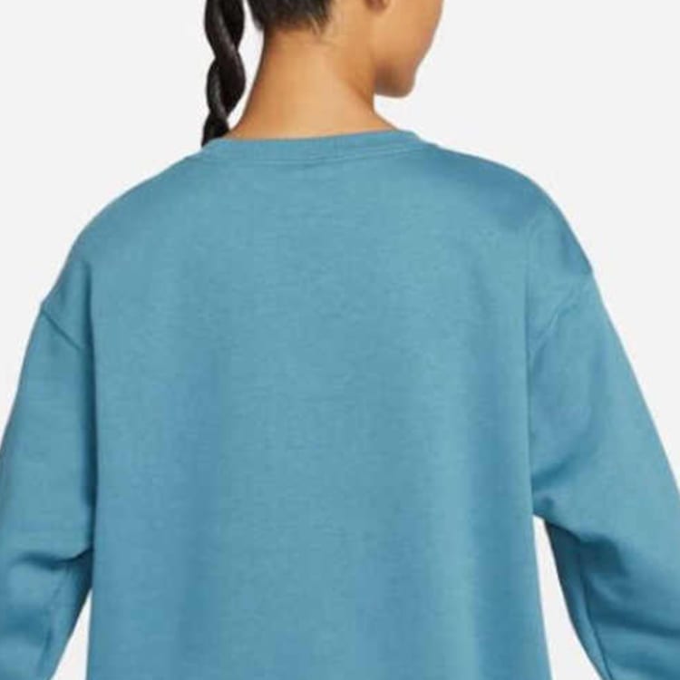 Nike Sweatshirts Women's Blue Crew Neck Moderate Regular DQ5734-440