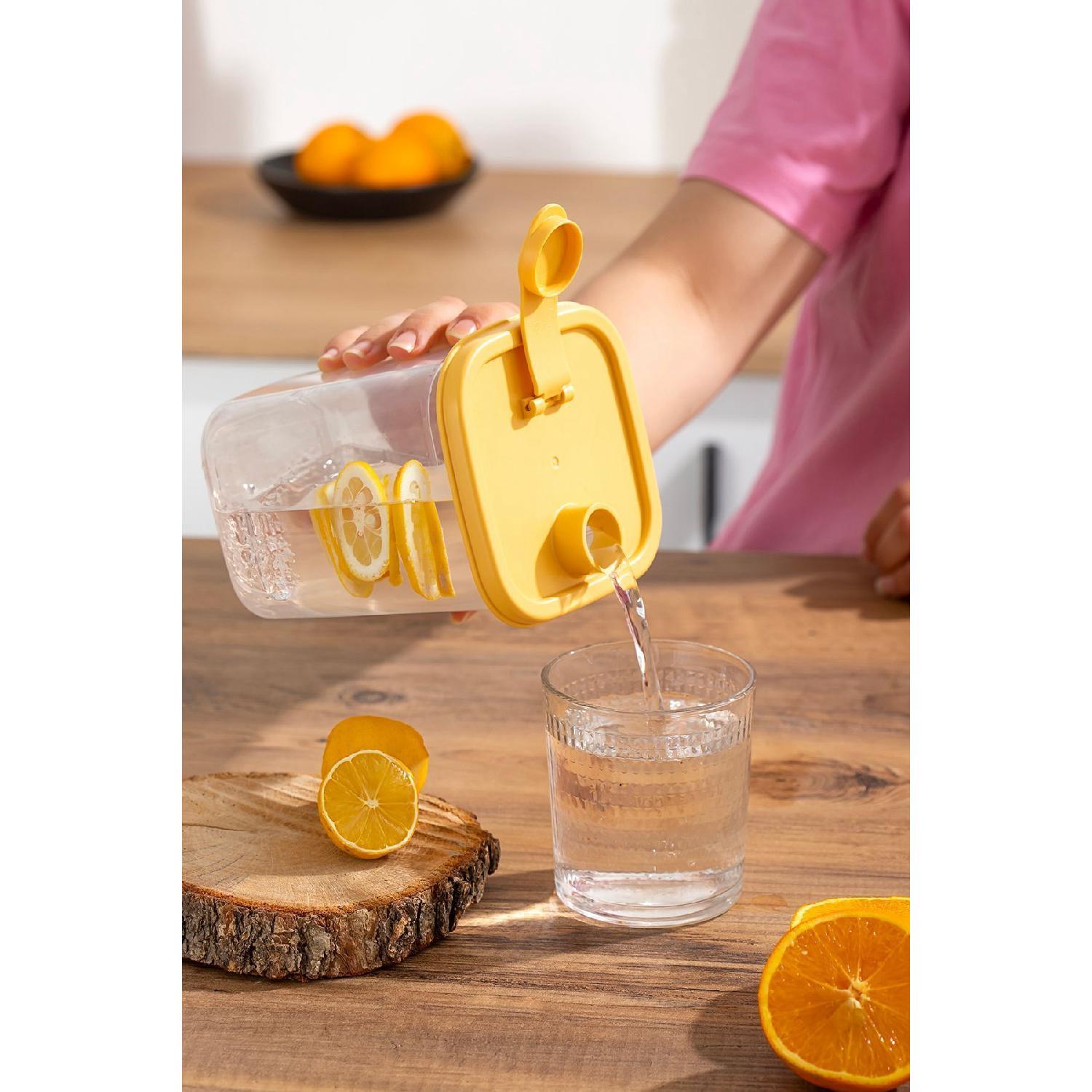 

06-1108 Detox Jug With Leak Proof Lid серый