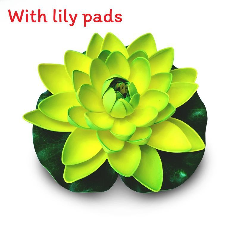 Water Garden Artificial Lotus Flower With Floating Design For Home Decor And Aquariums