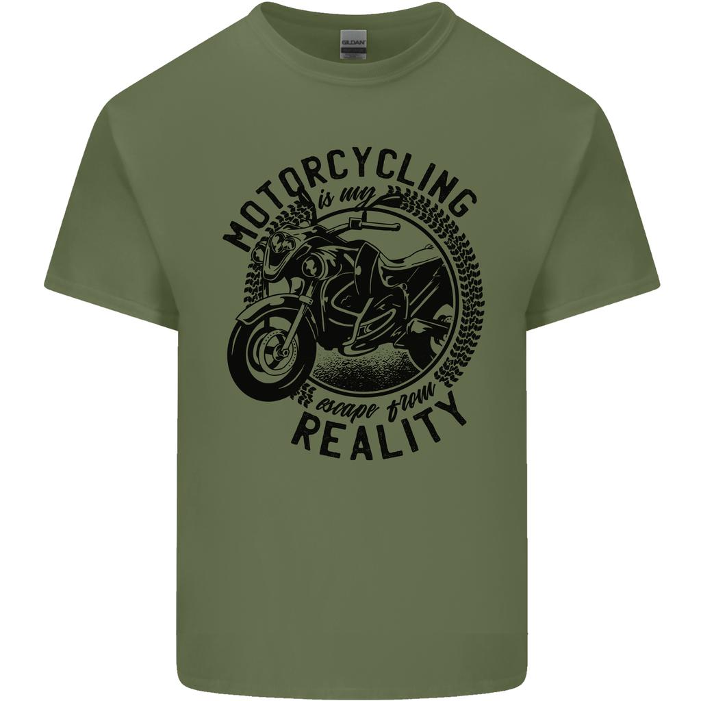 Motorcycling Motorbike Motorcycle Biker Unisexs Light Cotton TShirt
