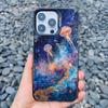Marine Creature Jellyfish Phone Case For iPhone 16 15 Pro Max Plus 14 13 Mini 12 11 Pro Max Shockproof Laser Back Cover Fundas
