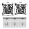 Virgin Mary Cherubs Rose Pillow Case  Comfy Pillow Cover For Sofa Home Decor Cute Funny Pillowcases