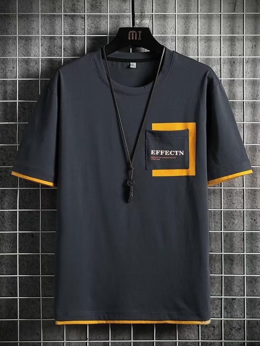 

Мужской модный летний комплект из футболки с коротким рукавом и шорт 3XL