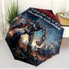 Transformers Print Automatic Open Close Umbrella, Portable Foldable Umbrella, for Outdoor Commute Camping Trip, Ideal Birthday Gift