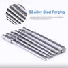 8 Pcs 100mm Hex Head Allen Wrench Drill Bits Set SAE Metric Allen Electric Hexagonal Bit Screwdriver Socket Bit Power Tool Parts