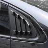 For Chevrolet Malibu 2016- Car Rear Louver Window Side Shutter Cover Trim Sticker Vent Scoop ABS Carbon Fiber Accessories