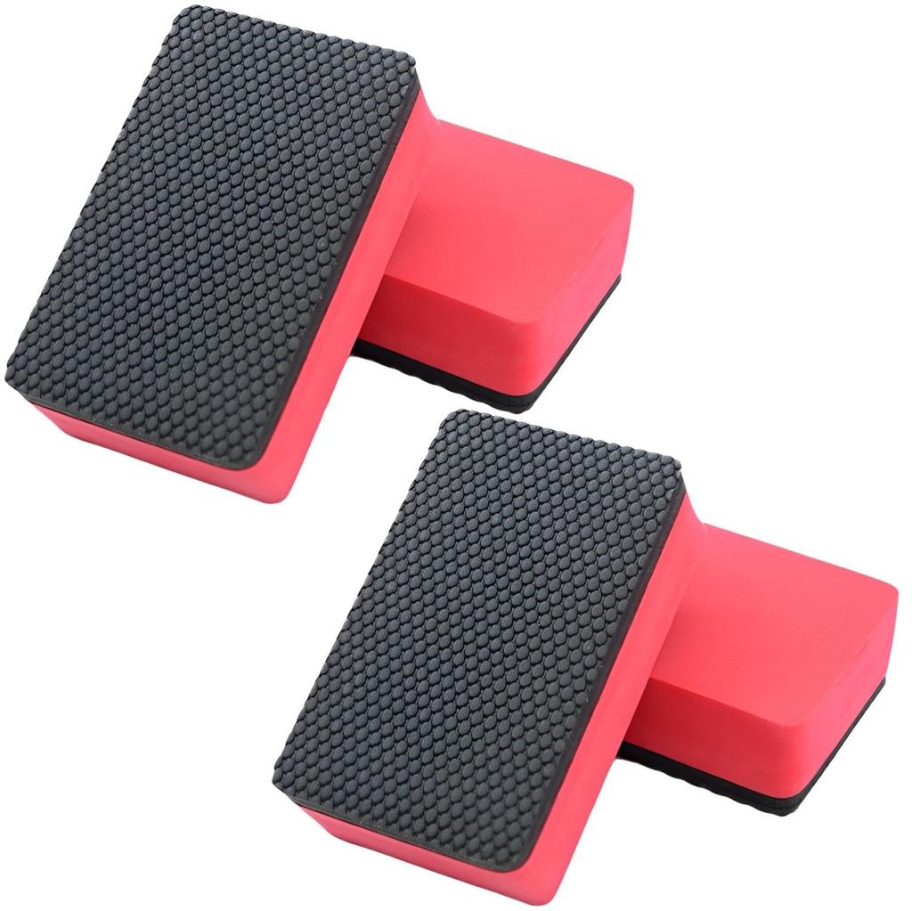 fogman Iron Powder Remover Car Steep Remover Iron Powder Removal Sponge Clay Iron Powder Removal Pad Set of 4