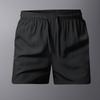Summer Ice Silk Shorts Men's Breathable Outdoor Fitness Running Pants