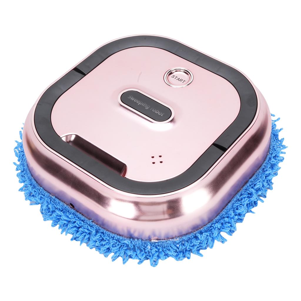 Electric Mopping Robot Quiet Operating 2.8 Inch Multifunctional Automatic Robotic Vacuum Cleaner with Dry and Wet Pads