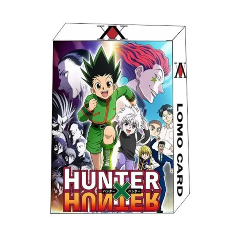30Pcs/box Hunter X Hunter Anime Lomo Card Postcard Toy Gon Freecss Killua Zoldyck Magic Paper Picture Collection Perfect Gifts
