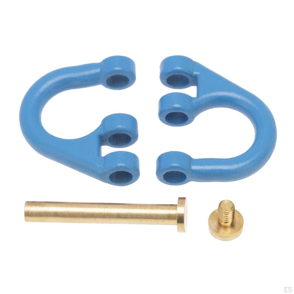 Car Er Buckle, 5 Pieces Metal Towing Shackle Hook for Crawler Climbing