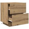 Nightstand Artisan Oak 45 x 40 x 55 cm Engineered Wood
