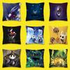 H-Hollow K-Knight Silksong Kissenbezug Für 30x30cm 40x40cm 45x45cm 50x50cm 55x55cm Quadratischer Sofakissenbezug Hülle