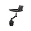 Car Cup Holder-Adjustable Car Tray-Side Table-Perfect Car Food Tray with Phone Slot and Swivel Arm