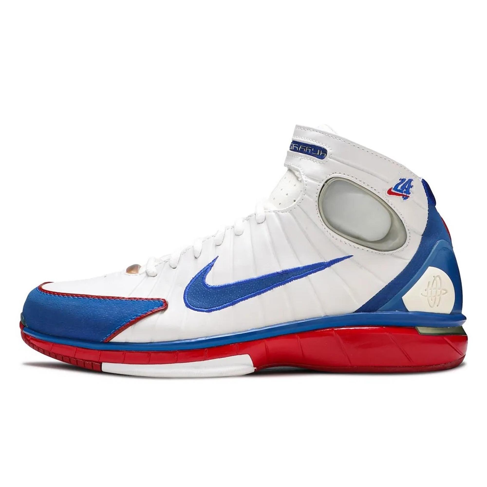 

Nike 2K4 Abrasion Resistant Abrasion Resistant High top Basketball Shoes Unisex White Blue IR0563-146 45.5