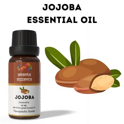 Ananta Jojoba Aroma Oil 10 Ml | Light Earthy Aromatic Oil | Diffuser & Home Fragrance Use