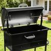 Robuster Federgriff aus Edelstahl für BBQ-Grill-Ersatz mit Schweißdesign und komfortablem Griff P9YB