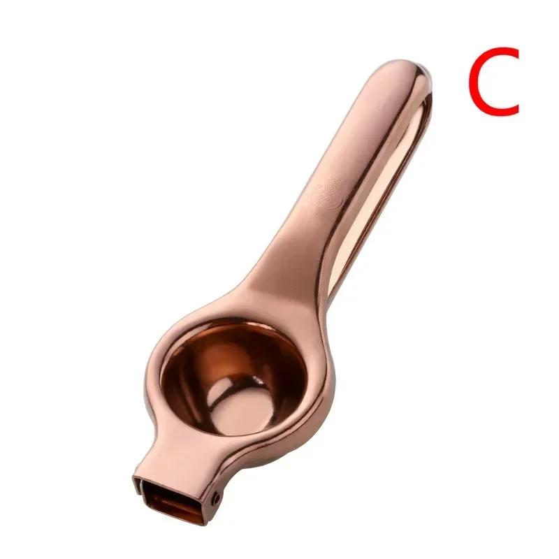 Manueller Entsafter Zitronenpresse Auspresser Zitronenklemme Manuelle Edelstahl-Zitronenpresse Küchenwerkzeug