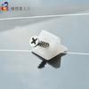 Corner Protector Bracket White Furniture Chest Drawer Bottom Repair Fixing Mending Wedges Corner Brackets Screw Kit