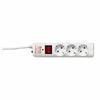 Power Strip with 3 Schuko Plugs with Salicru Switch 680BA000001 (1.5m)