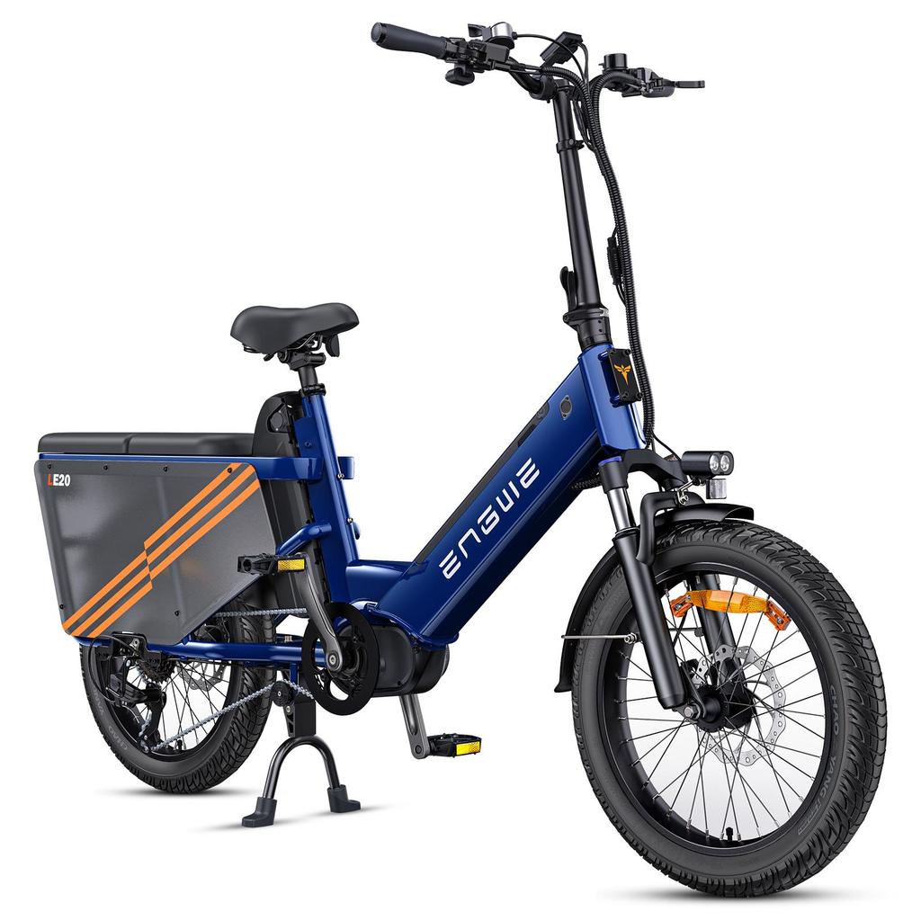 ENGWE LE20 E-Bike, 250W Motor, 25km/h, 350km Max Range, 48V19.2Ah*1/*2, 20x3.0", 25km/h, Designed for Urban Rides and Cross-Town Travel