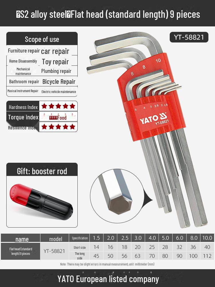 Yiertuo Hexagonal Wrench & Screwdriver Set