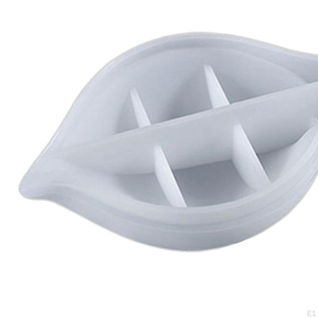 Dish Silicone Self Draining Epoxy Resin Casting DIY Cement Holder for Shower/Bathroom