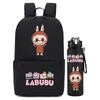 2Pcs/set Carcoon Printed Printed Backpack with Water Bottle Boy Girl Schoolbag Student Backpack 750Ml Outdoor Sports Water Cup