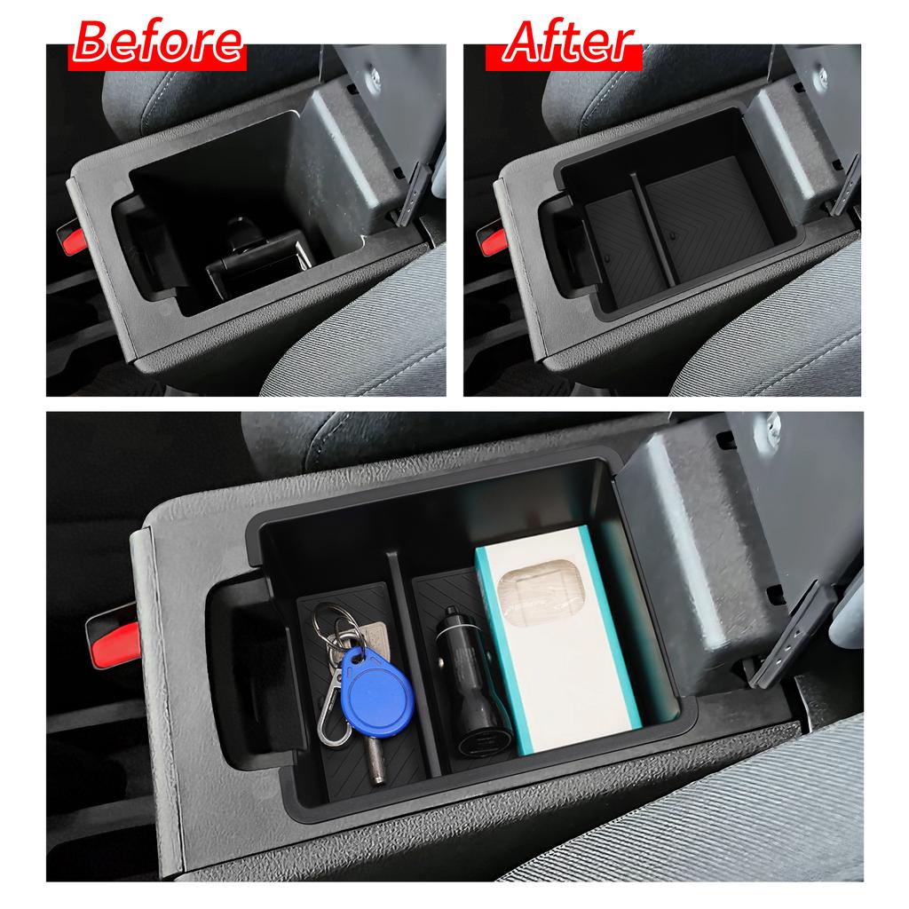 for Renault Dacia Duster 2025 2026 Car Storage Box Interior Accessories Center Console Armrest Storage Organizer Tidying Case