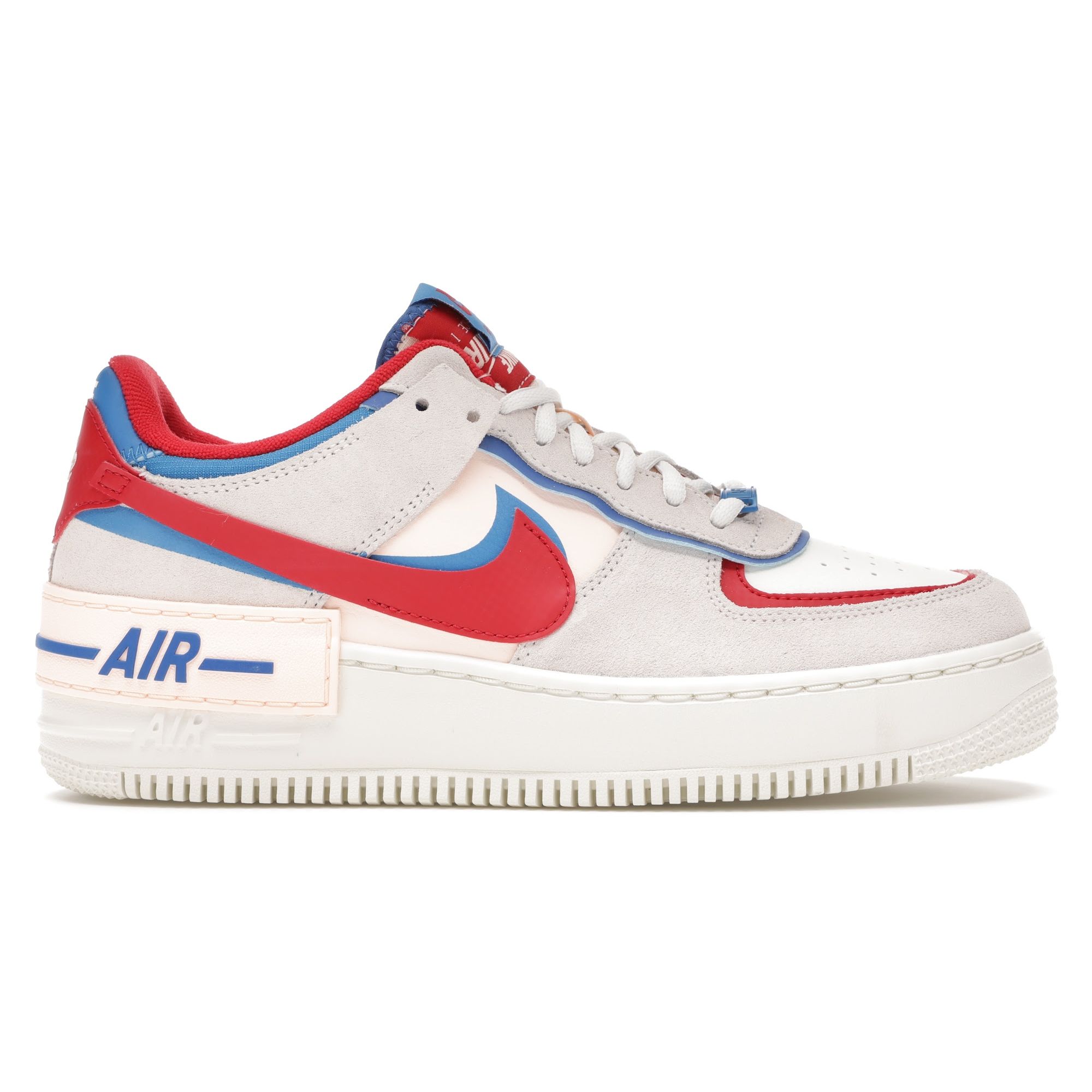 

Nike Air Force 1 Shadow Sail Royal Red Женские кроссовки Коричневые фото-синие Royal-Blue CU8591-100