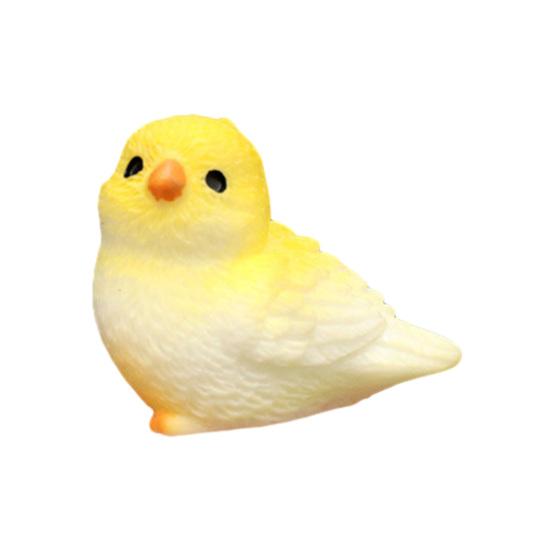 Miniatur Papageienfigur Mini Vogel Harzstatue Realistisches Tierornament Puppenhaus Feengarten Mikrolandschaft Dekoration