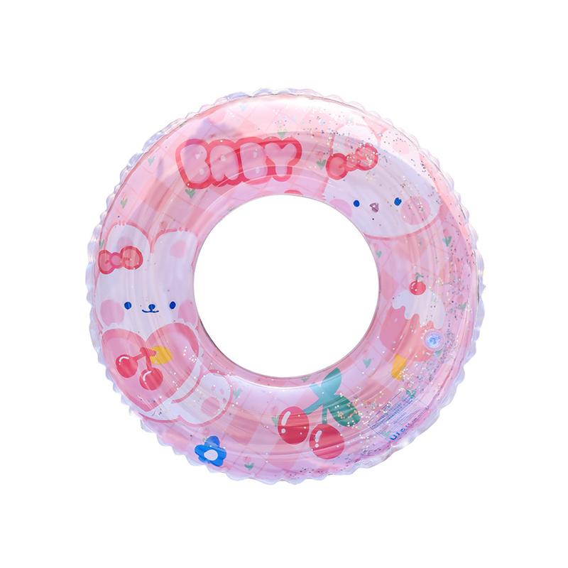 

Плавание Взрослые Дети Круг Новый Мультяшный Узор Вишни Кролика Водные Игрушки NO.60(10-25KG)