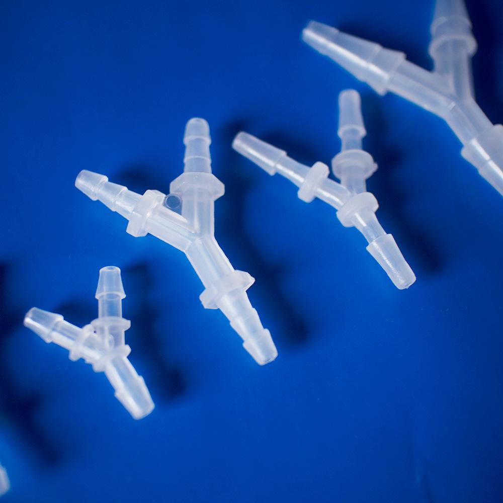 Y-Type Tee Pagoda Rubber Hose Connector for Household Appliances