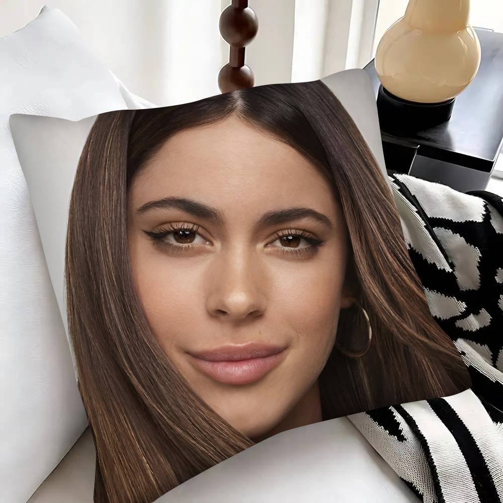 Singer Martina Stoessel TINI Pillow Case Fashion Square Pillowcase Bedroom Sofa Room Ins Decoration Leisure