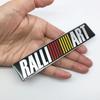 3D hliníkové samolepky písmena RALLIART logo odznak na auto nálepky příslušenství pro ancer asx outlander pajero galant Mitsubishi