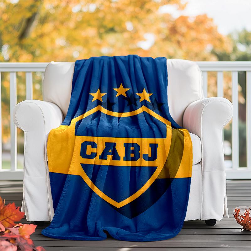 CABJ Flannel Blanket Soft All-Season Throw, Design for Camping, Car Travel, Hiking Sofa, Bed, Office Perfect Gift for Parties