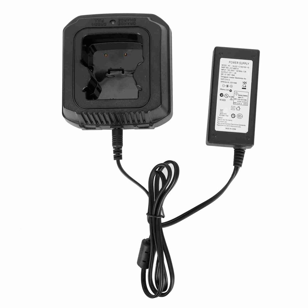 Desktop Battery Charger Base Set Fit for Sepura Series STP8000 STP9000 Walkie Talkie