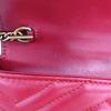 [Gebraucht] GG Marmont Vintage Metalllogo gesteppte Leder Mini-Schultertasche - Gut #1IN4GBI