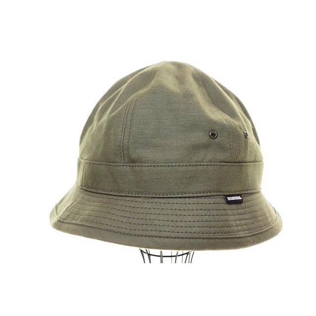 Used NEIGHBORHOOD 21SS MIL BALL C-HAT KHAKI L size 211YGNH-HT02 6 panel ball bucket safari hat hat khaki [Brand used clothing vector] [Used] 260704