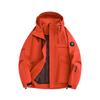 Men's Jackets Outdoor Windproof Jacket Waterproof Mountaineering Clothes Couple Mountain Three-proof Hooded Coat.