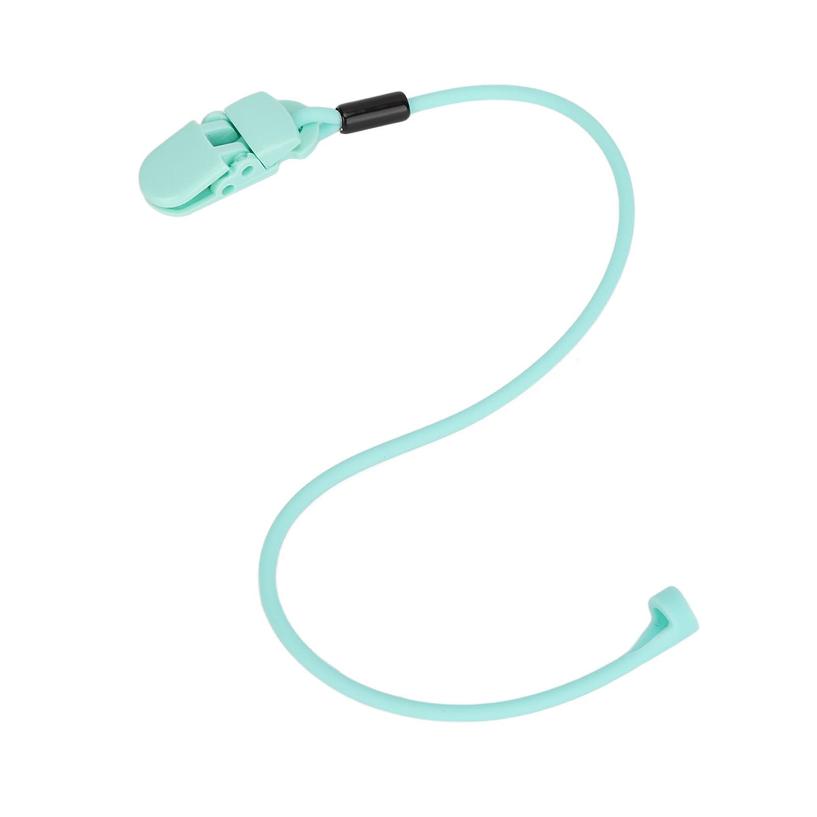 

Клипсы для слухового аппарата Силиконовый шнурок-клипса против потери Держатель Аксессуар для одного уха светло-синий