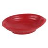 Bol Oblongue Rouge - mesure:12 x 9 x 2 cm