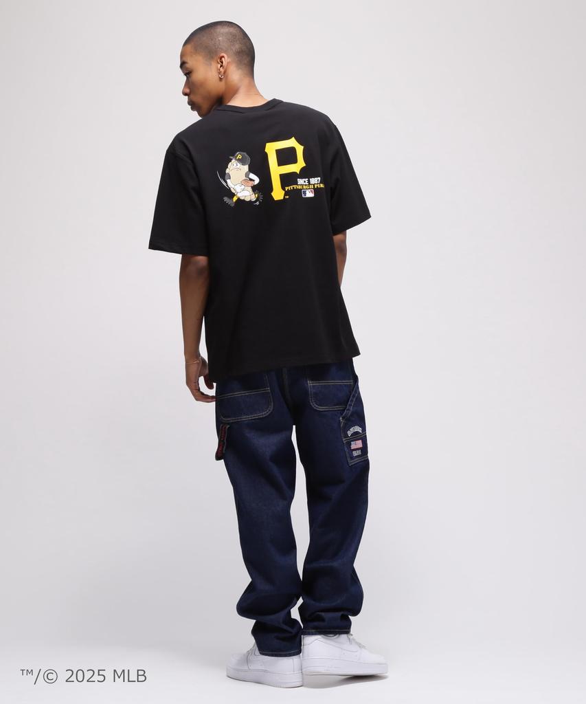 Avirex New Era Pittsburgh Pirates Size T-Shirt, Men's, M, 010, Black, 783-5234013