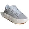 adidas GRAND COURT PLATFORM Low Top Casual Shoes Women's Gray IH9102