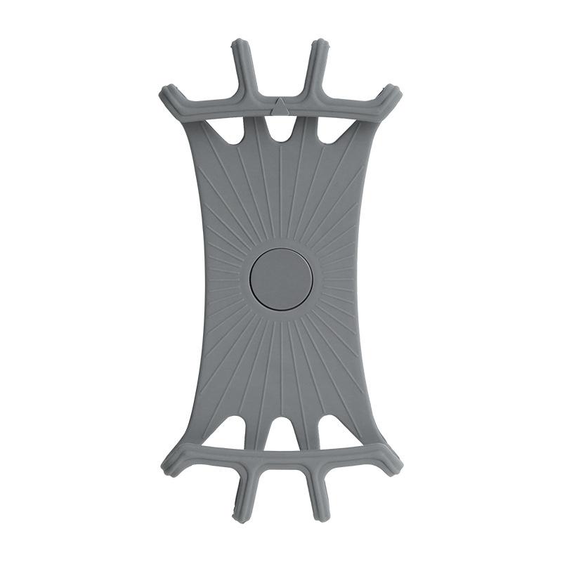 Xiaomi 1PC 360 Rotatable Bike Motorcycle Phone Holder Silicone Bracket Support Pull Type Safe Mount For All Smartphones Cycling Stand
