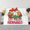 Los Pollos Hermanos Blanket Soft Warm Flannel Throw Blanket Plush for Bed Living Room Picnic Travel Home Sofa