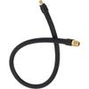 Tissting Tire Inflator Extension Hose 60cm Air Pump Tube with 5/16‑32 Male NPT and 1/4 Inch NPT Brass Fittings, 170psi Air Compressor Chuck Adapter